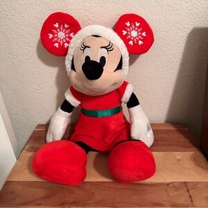 Christmas Holiday Edition Minnie Mouse Plush Toy